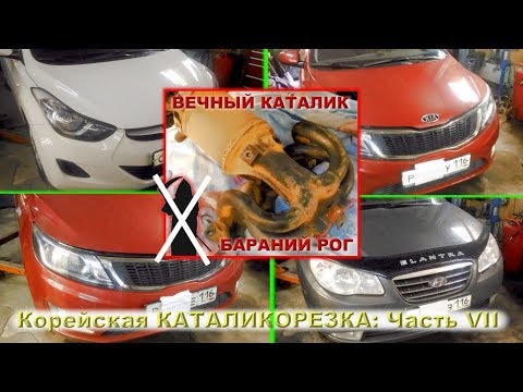 Корейская КАТАЛИКОРЕЗКА - часть VII: ВЕЧНЫЙ КАТАЛИЗАТОР!