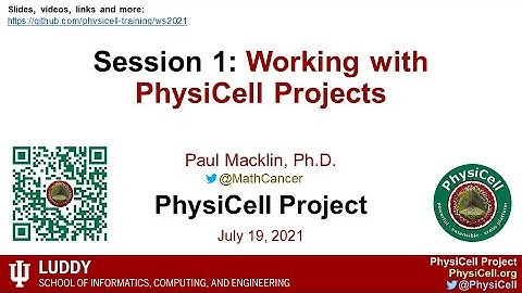 PhysiCell ws2022 Session 1: Working with PhysiCell Projects