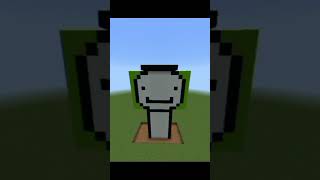 I Build Dream Statue In Minecraft With Replay Command