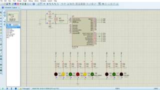 PIC16f73 Based LED Chaser Ver 001