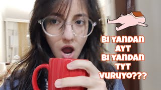 BENİMLE 2 GÜN (1.5 DA OLABİLİR)|tyt-ayt denemeleri,tyt mat kaynak önerisi,10 saat uyumak...#yks2024