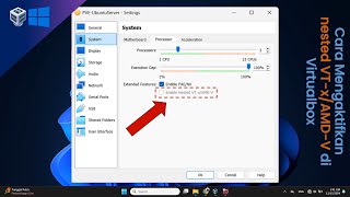 Enable Nested VT-x/AMD-V on VirtualBox