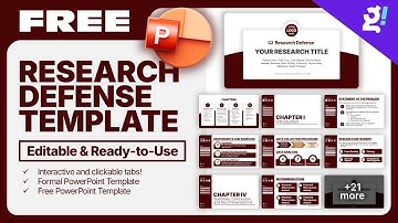 Research Defense PowerPoint Temp...  |  Gotcha Slides