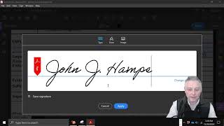 Signing PDF with Adobe Reader DC screenshot 5