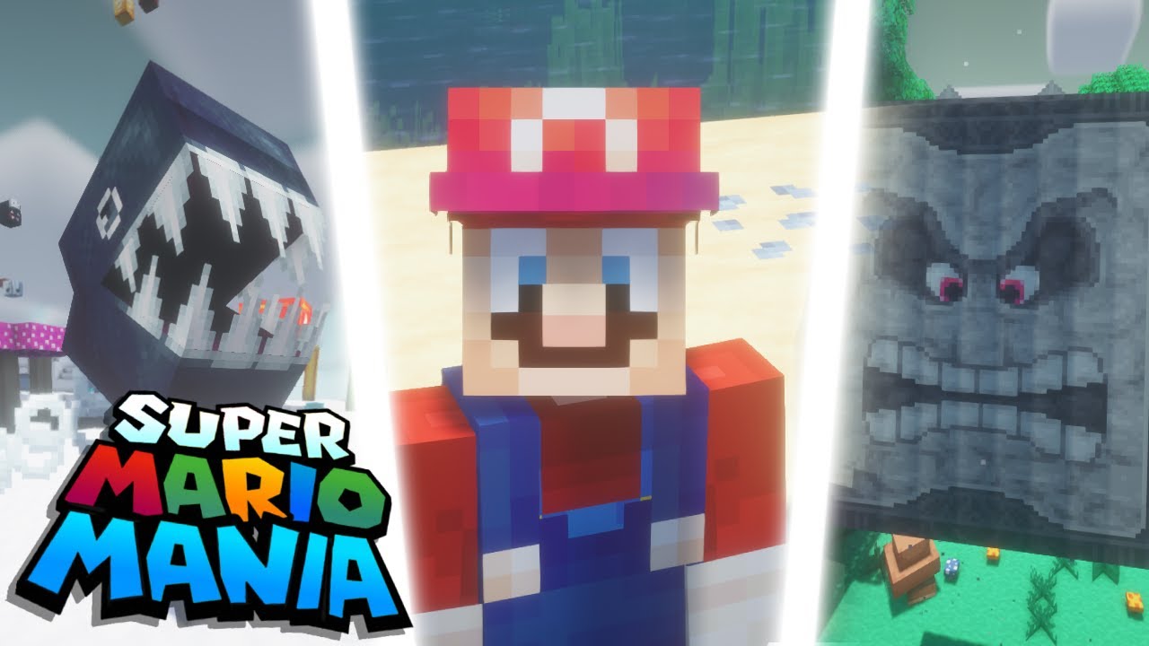 Super Mario Mania | Mod para Minecraft 1.19.4 - YouTube