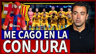 ¿ES EN SERIO, TÍOS? ¡LA PLANTILLA DEL BARÇA HACE NUEVAMENTE UNA CONJURA PARA LEVANTAR EL ÁNIMO!