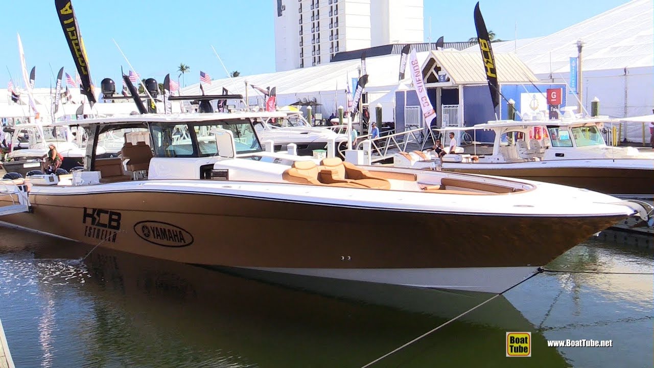 2020 HCB 65 Estrella Center Console Boat Walkaround YouTube