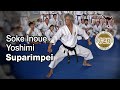 Soke inoue yoshimi teaches suparimpei kata bunkai  questions  seminar italy 2013