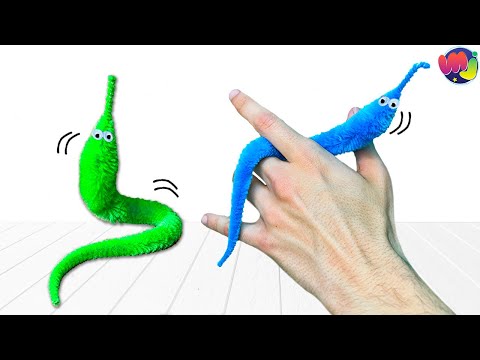 Toi-Toys Gusano Mágico – Juego De Carcajadas Con Gusano Grande Y Mini Gusanos De Colores – Juguete Sorprendente Con Hilo Invisible – Ideal Para Trucos Y Magia – Regalo Divertido Para Niños