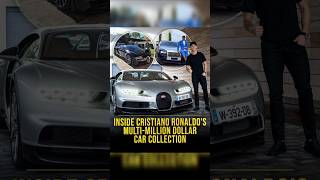 Cristiano Ronaldo's expensive car collection #ronaldo #cr7 #bugatti #shorts #ytshorts #viralshorts
