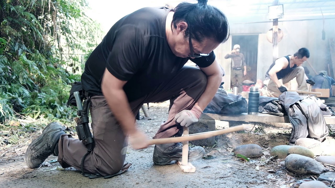 2020 原始生火技術鑽木取火比賽 上午場 GOFORWILD BUSHCRAFT Fire Starting Competition