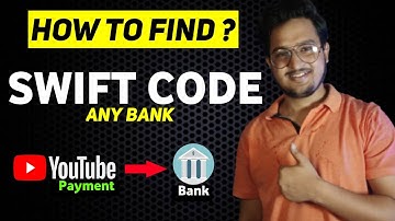 How to find swift code | how to find swift code of your bank account | swift code kaise pata kare