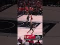 Myisha Hines-Allen Splits Two Defenders To Get To The Rim For Two 🪣