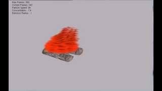 Playing with Fire, c++/openGl/SDL