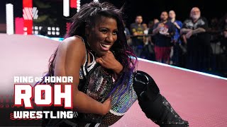 Athena Continues To Dominate As Your Roh Womens World Champion Roh Honor Club Tv 6123