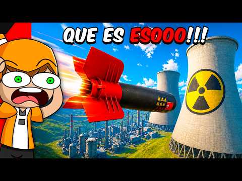 5 BOMBAS NUCLEARES vs una CENTRAL NUCLEAR ☢️💥
