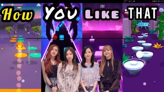 How You Like That -Blackpink -Color Hop 3D Vs Beat Blader 3D Vs Tiles Hop Vs Hop Ball 3 screenshot 3