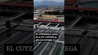 The Cutzamala system reaches 91.5% and aims for 98% in October