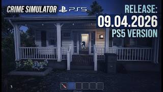 Crime Simulator PS5 Gameplay + Release: 09.04.2026  🔴 Twitch Stream VOD Gameplay 🔴