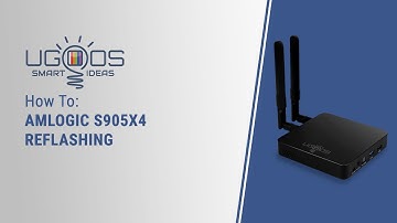 Amlogic S905x4 Reflashing (Ugoos AM7 Example)