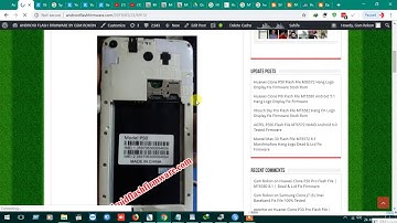 Huawei Clone P50 Flash File Mt6572 Hang Logo Display Fix Firmware Stock Rom