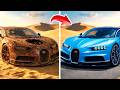 220Saya menemukan mobil terlantar di gurun pasir, restorasi Bugatti Chiron seharga 3.000.000 $