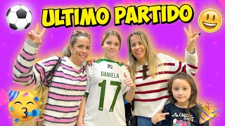 MI HIJA DANIELA JUEGA SU ÚLTIMO PARTIDO DE FÚTBOL ⚽️ METEN 4 GOLES Y GANAN! Familia Amiguay