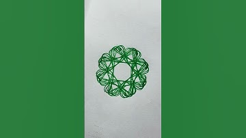 Amazing green #spirograph #spirographshr #fyp #asmr #pattern #relaxing #usa #art #viral #amazing