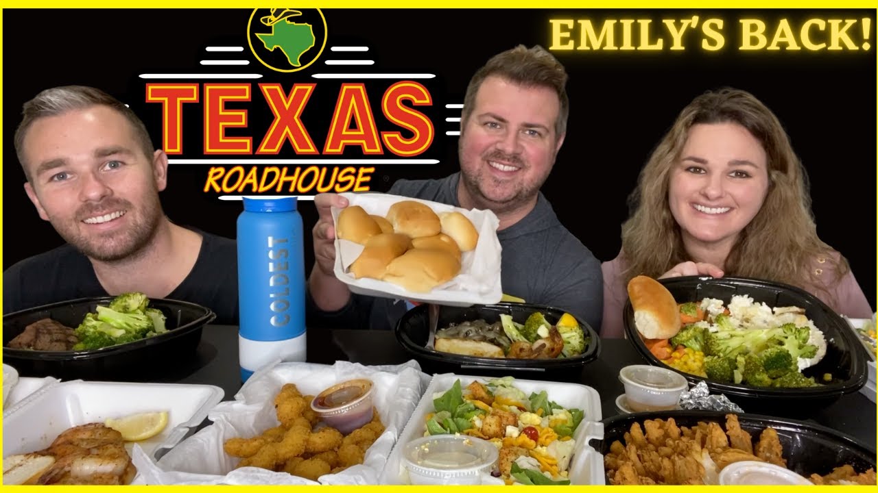 TEXAS ROADHOUSE MUKBANG