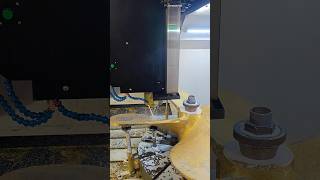CNC Working Process Machining Impeller shipyard #cncmachine #cncmachining #cncmill #cadcamcnc