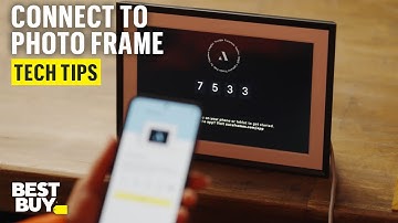 Connecting to the Aura Carver 10″ Digital Photo Frame – Tech Tips from Best Buy