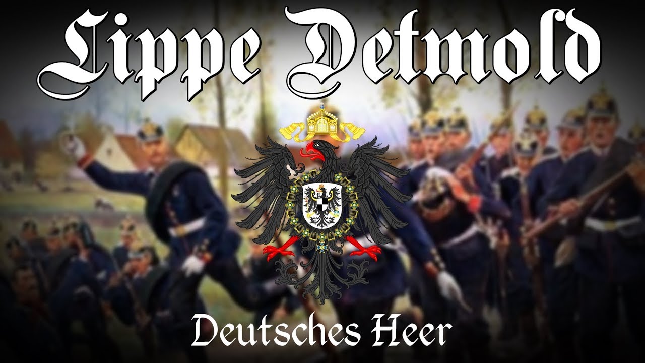 Soldatenlied • „Lippe Detmold, eine wunderschöne Stadt“ [+Liedtext]