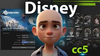 How to make Disney pixar characters in Blender, cc5