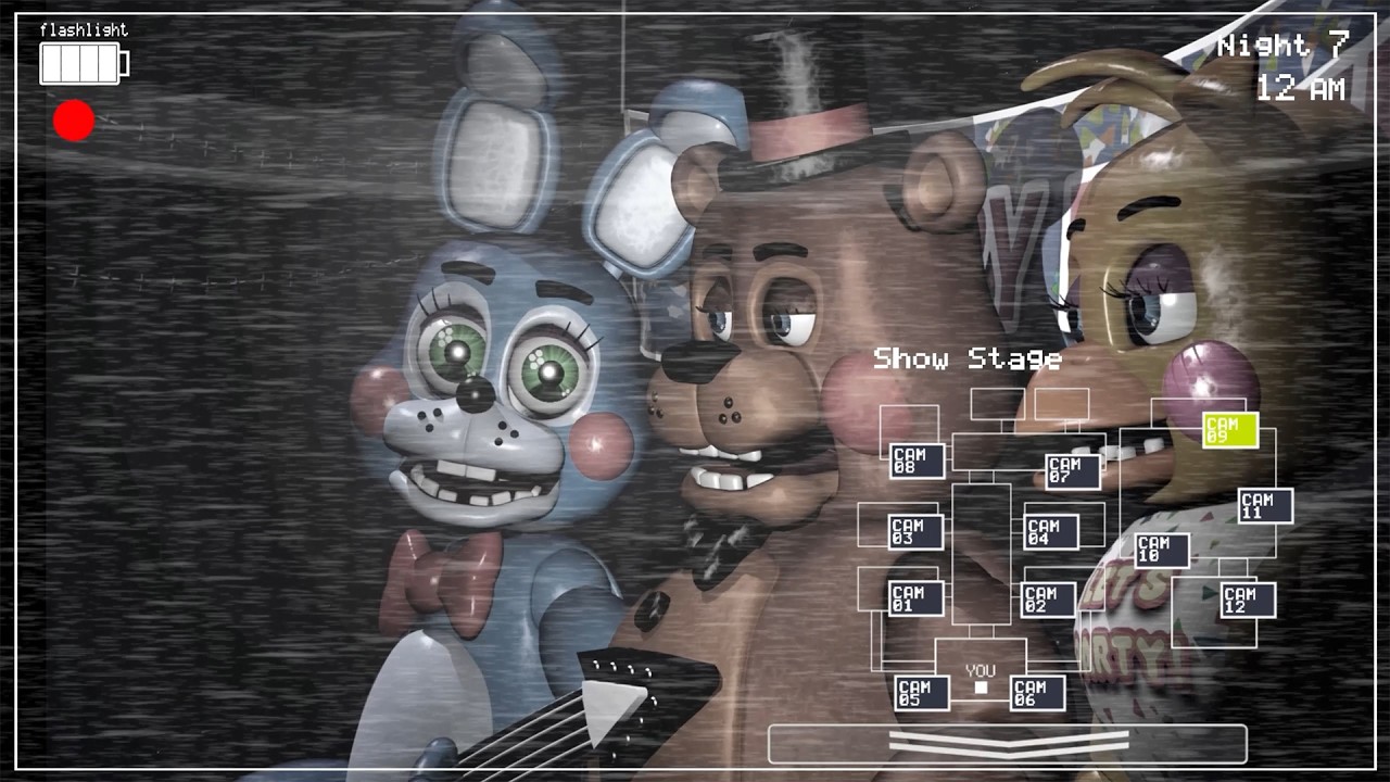 Five Nights at Freddy's in Real Time | Gameplay Trailer Animation - YouTube