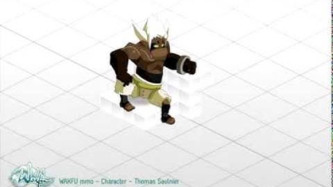 WAKFU MMO - Butatane, animations set.