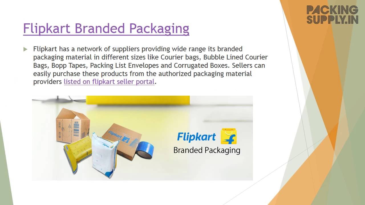 What are Flipkart Branded Packaging Products? YouTube