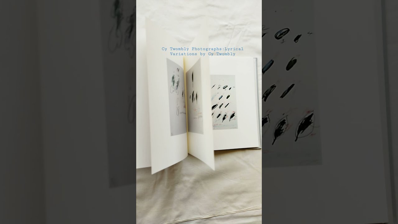 アート・デザイン・音楽 Cy Twombly : Lyrical Variations Cy Twombly Photographs: Lyrical Variations - Cy TWOMBLY