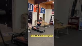 Nordic Hamstring Curl Isometric | HansenAthletics Online Training