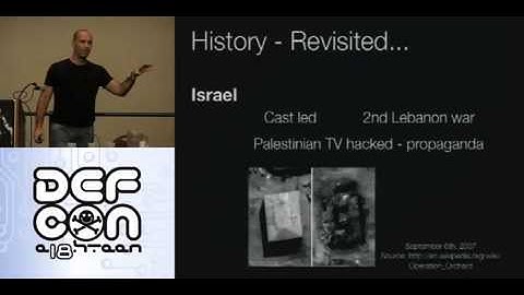 Defcon 18 - Cyber crime and warfare charting dangerous waters - ifach lan amit