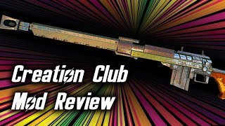 Fallout 4 Anti-Materiel Rifle Creation Club mod review!