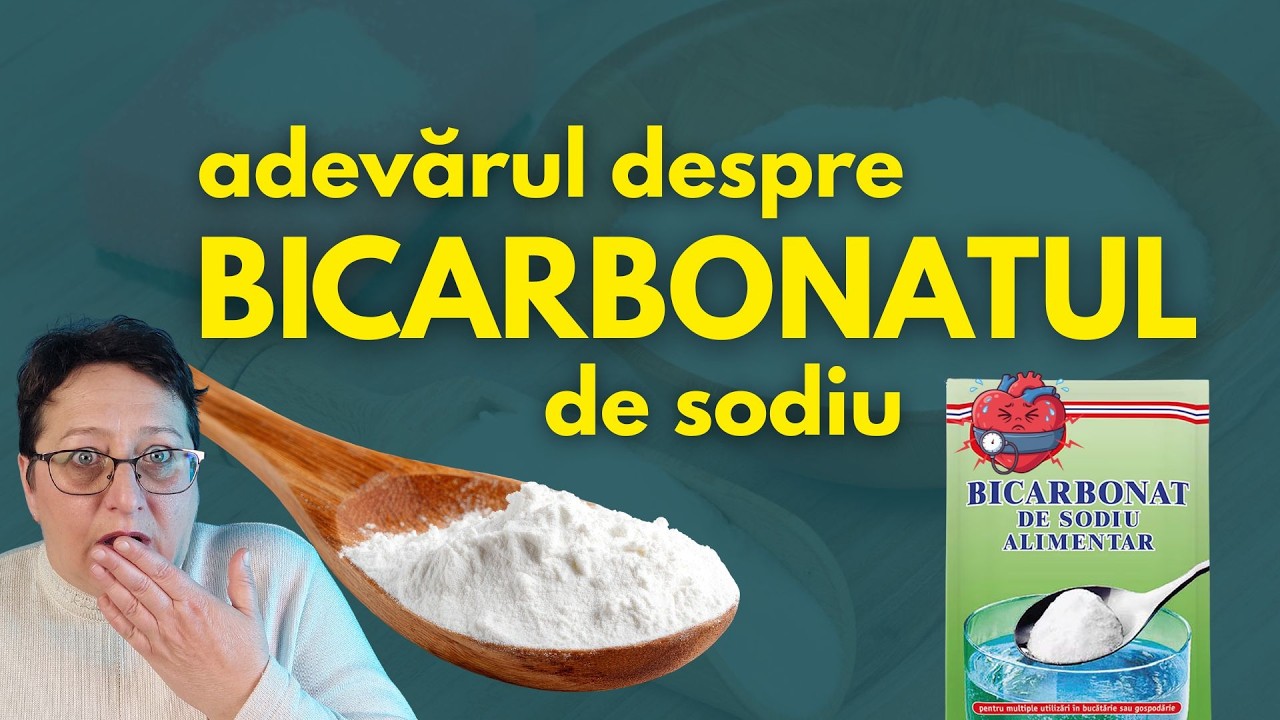 Adevărul despre BICARBONATUL de sodiu