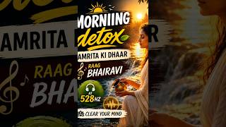 Morniing detox | Amrita ki Dhaar raag bhairavi at 528hz | clear your mind