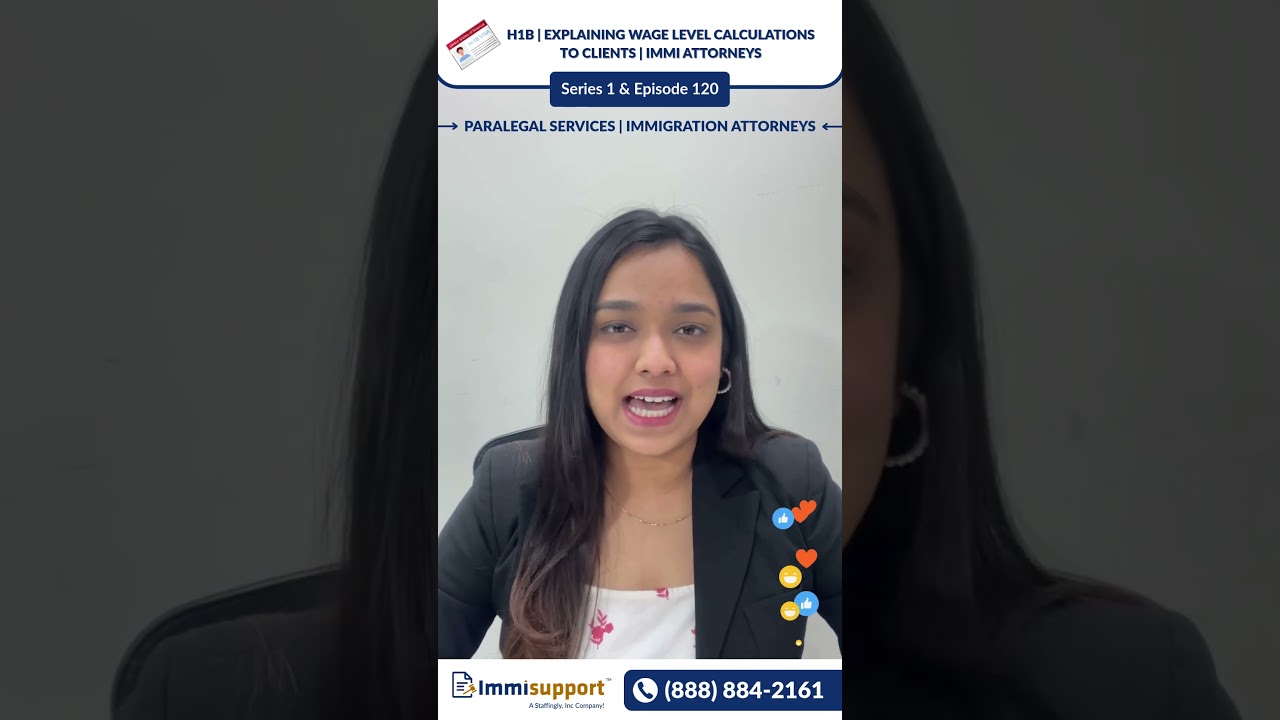 H1B | Explaining Wage Level Calculations to Clients | IMMI ATTORNEYS 