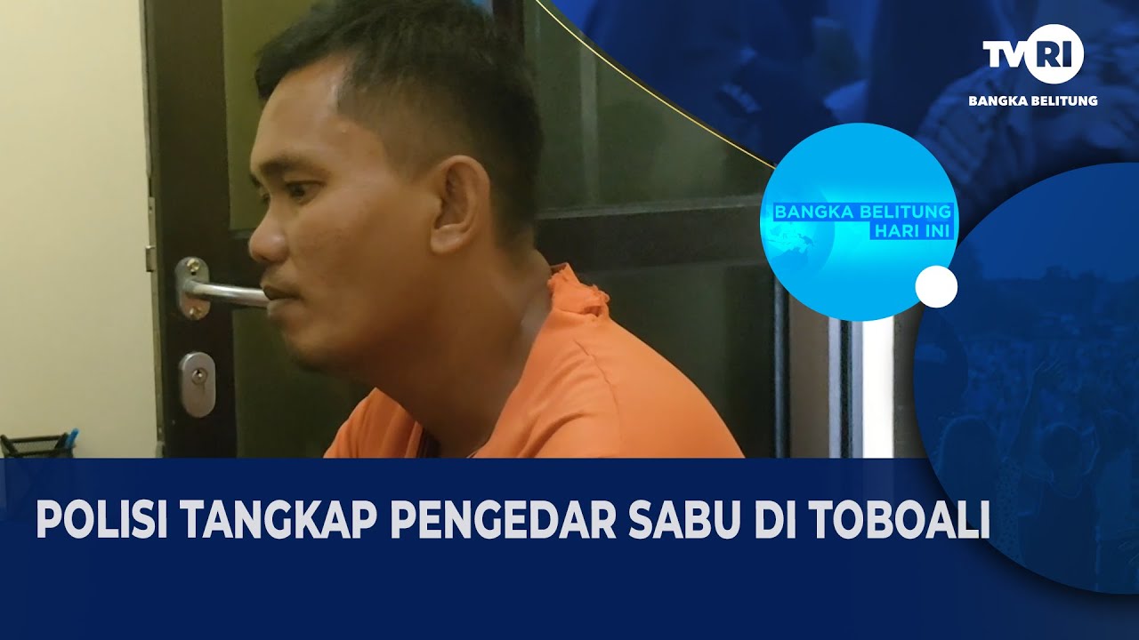 POLISI TANGKAP PENGEDAR SABU DI TOBOALI
