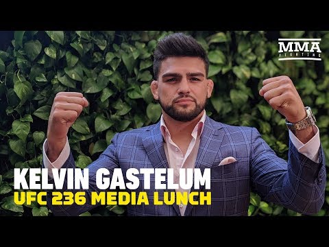 UFC 236: Kelvin Gastelum Media Lunch - MMA Fighting