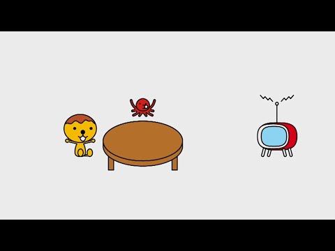 たこるくんとタコベエが見ているテレビ番組はなにかな？【たこるTV】局キャラアニメ