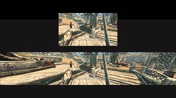 Full HD vs  Eyefinity   Skyrim