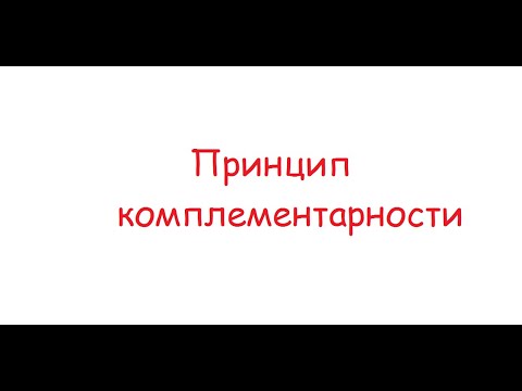 Принцип комплементарности с любимыми персонажами| БИОЛОГИЯ ЦТ ЕГЭ