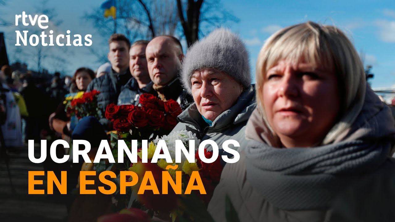PREOCUPACIÓN entre los UCRANIANOS en ESPAÑA por la AMENAZA RUSA | RTVE