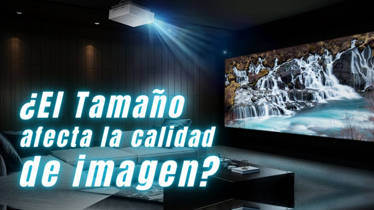 Cambié mi TV por este enorme proyector: por fin consigo una pantalla de  100'' en casa